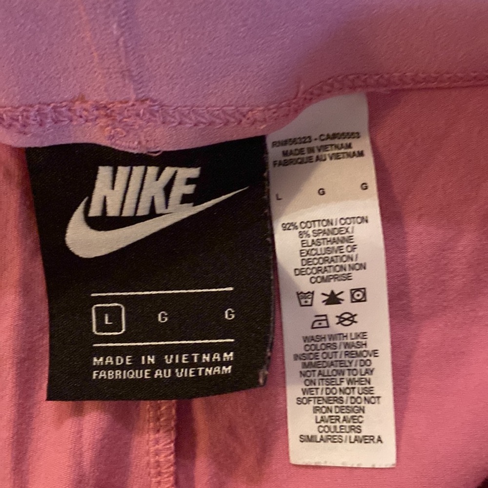 Nike Pink and Blue Leggings - Picture 5 of 5